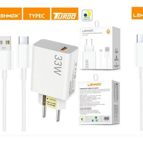 CARREGADOR TURBO POWER 33W LEHMOX