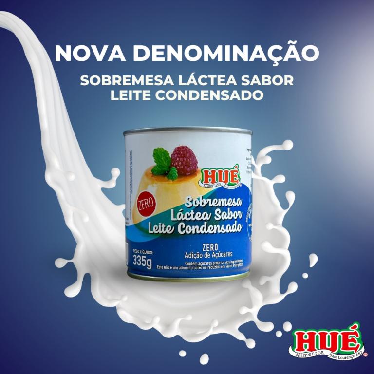 SOBREMESA LÁCTEA SABOR LEITE CONDENSADO ZERO (CX 12X335G)