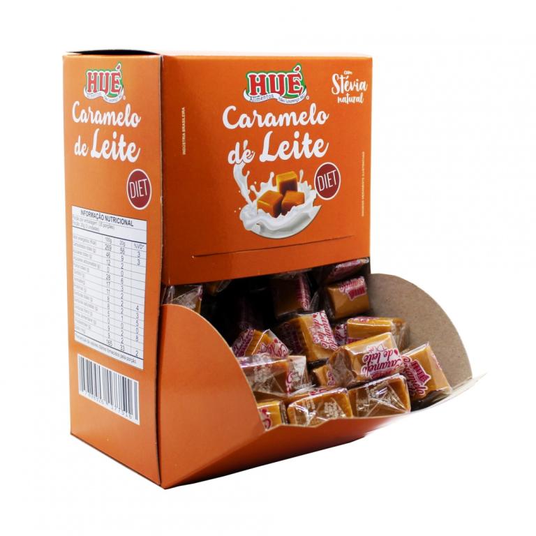 CARAMELO DE LEITE DIET PURO DISPLAY (MÉDIA DE 108UN/CX 08DPX700G)