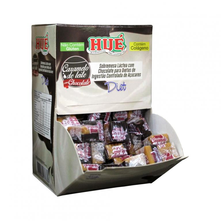 DUO CARAMELO DE LEITE DIET COM CHOCOLATE DISPLAY (MÉDIA DE 108UN/CX 08DPX700G)