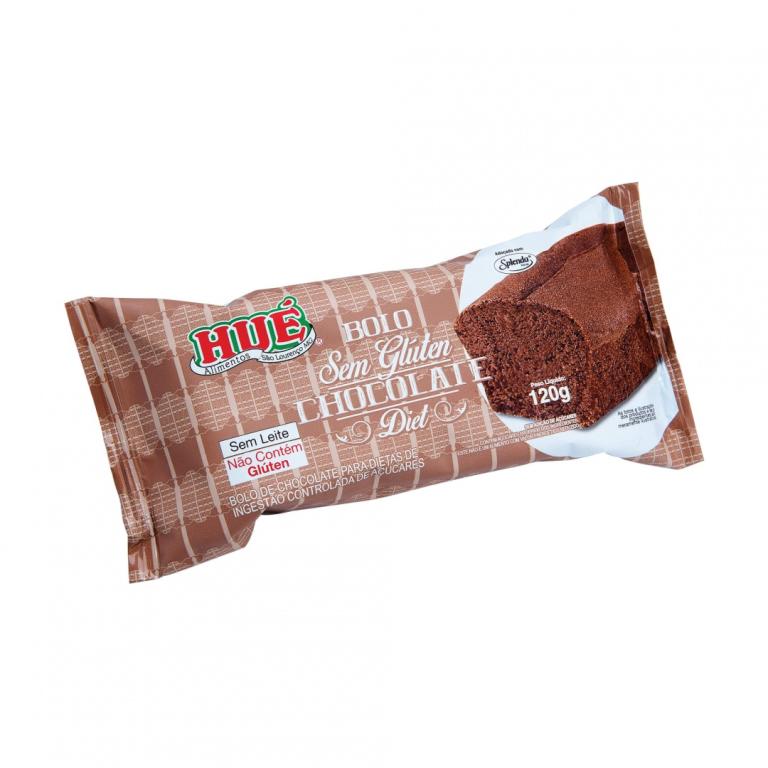 BOLO CHOCOLATE DIET SEM GLÚTEN SEM LACTOSE (CX 12X120G)
