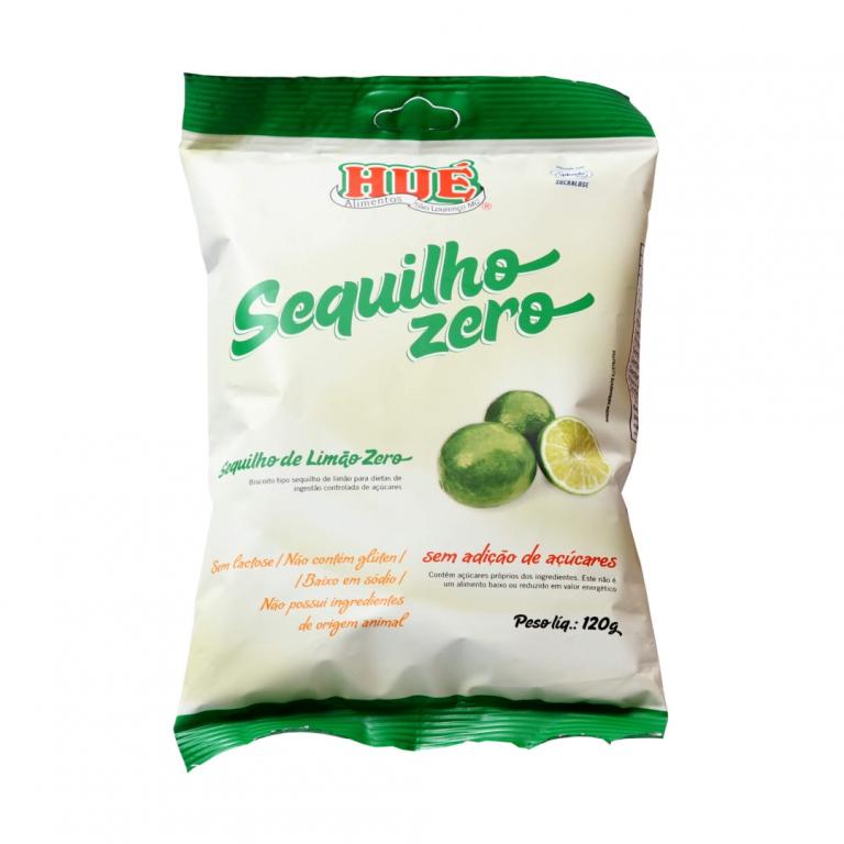 SEQUILHO SABOR LIMÃO ZERO VEGANO (CX 12X120G)