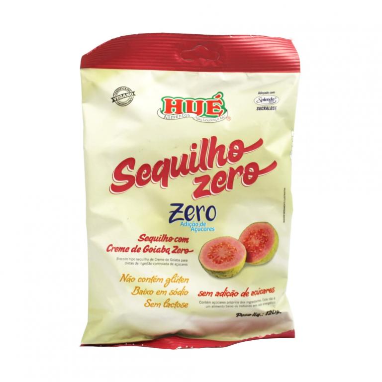 SEQUILHO SABOR CREME DE GOIABA ZERO VEGANO (CX 12X120G)