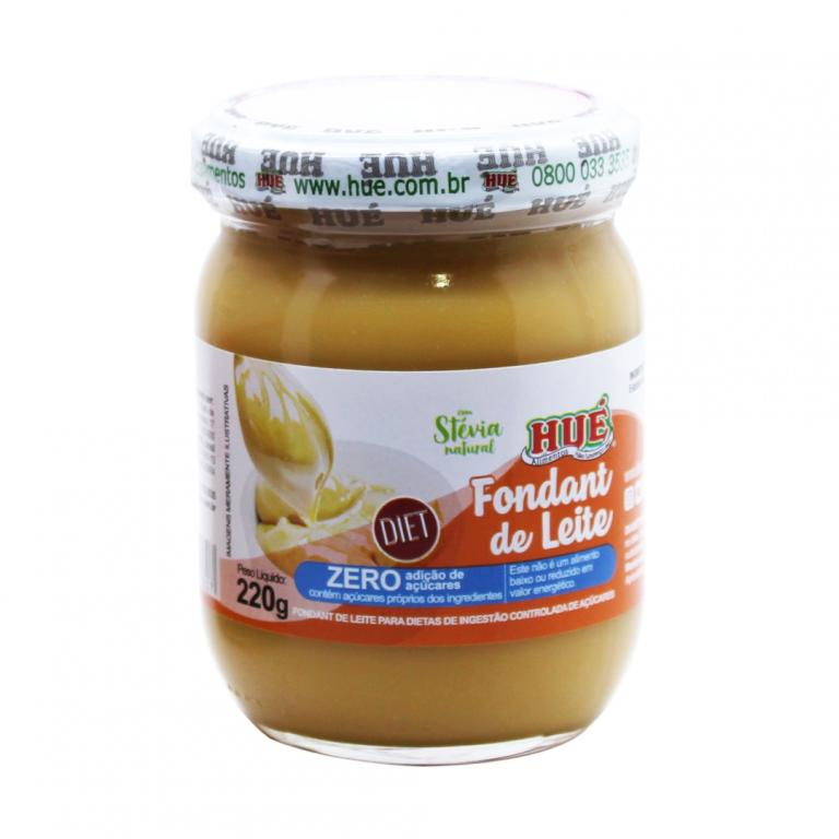FONDANT DE LEITE PURO DIET POTE PEQUENO (CX 12X220G)