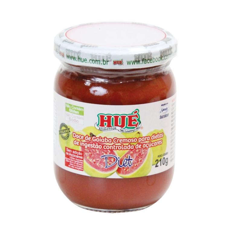 DOCE DE GOIABA CREMOSO DIET VEGANO POTE PEQUENO (CX 12X210G)