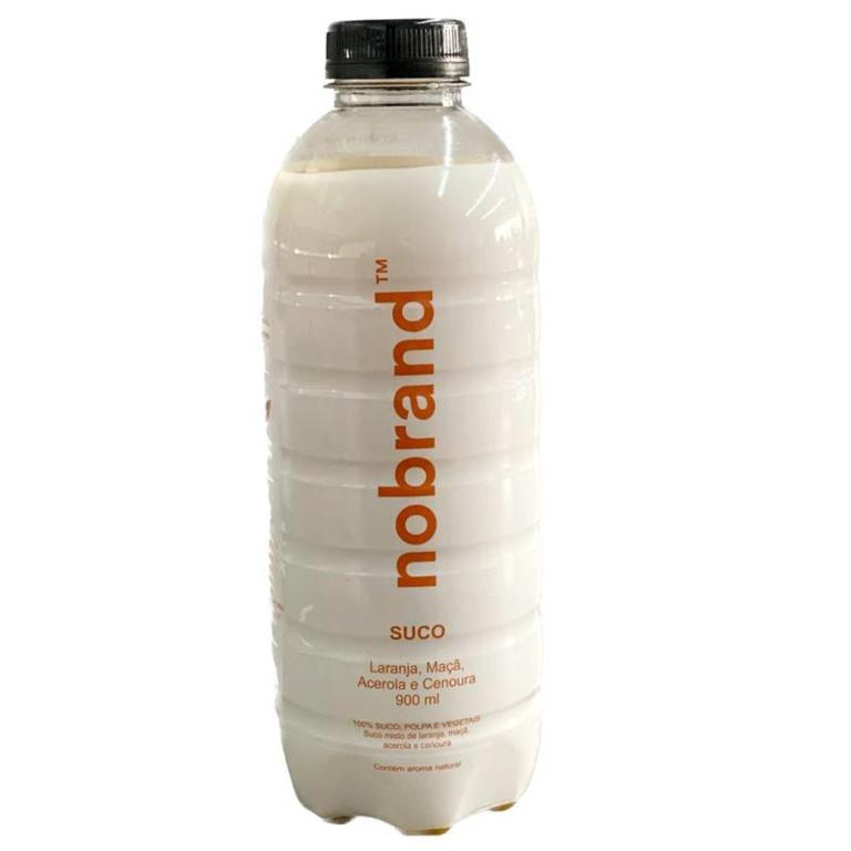 SUCO DE LARANJA MAÇA ACEROLA E CENOURA 900ML (FARDO 06X900ML)