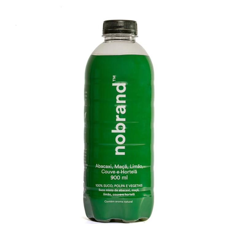 SUCO VERDE DE ABACAXI MAÇA LIMÃO COUVE E HORTELÃ 900ML (FARDO 06X900ML)