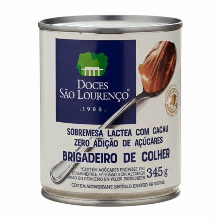 Brigadeiro de Colher Diet Lata 345g (Cx 12X345g)