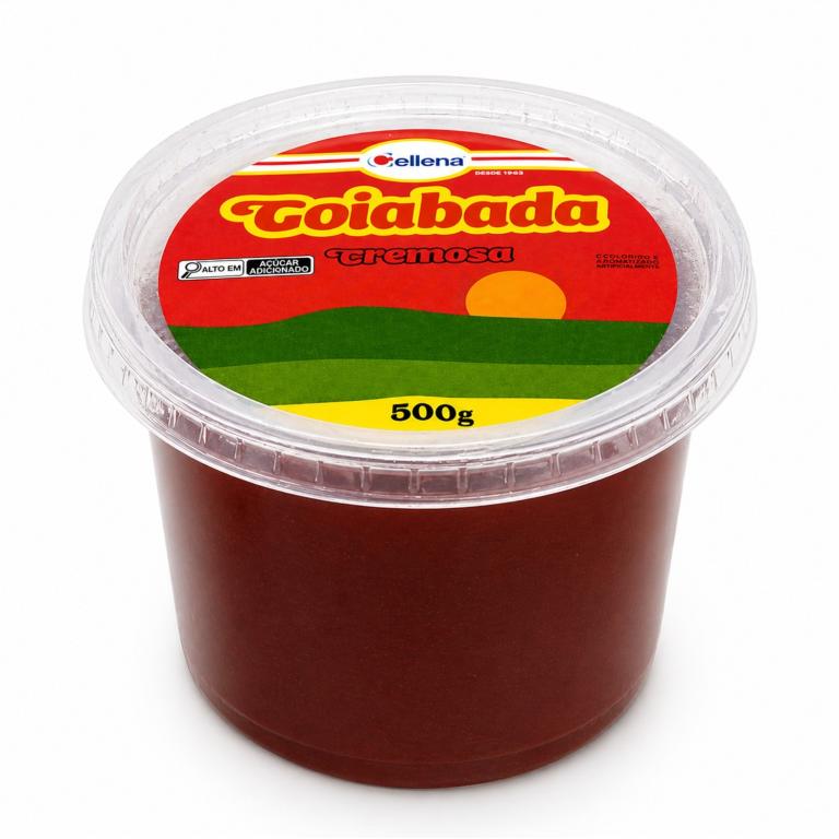 Goiabada Cascão Cremosa Pote 500g Cellena (Cx 12x500g)