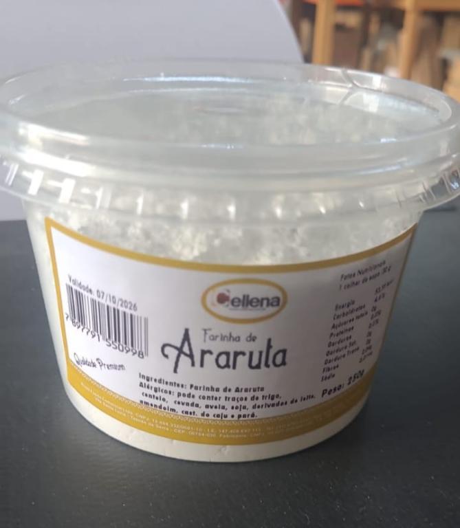 FARINHA DE ARARUTA POTE 250G CELLENA (CX 24X250G)