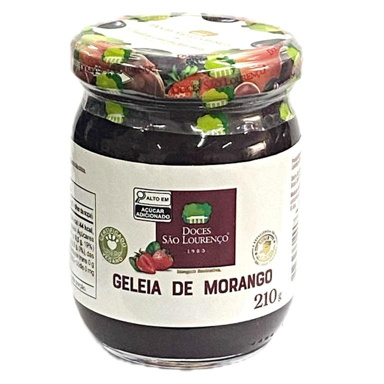 Geleia de Morango Pote 210g (Cx 12X210g)