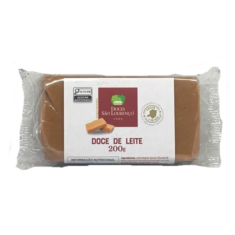 Doce de Leite Puro em Tablete 200g (Cx 18x200g)