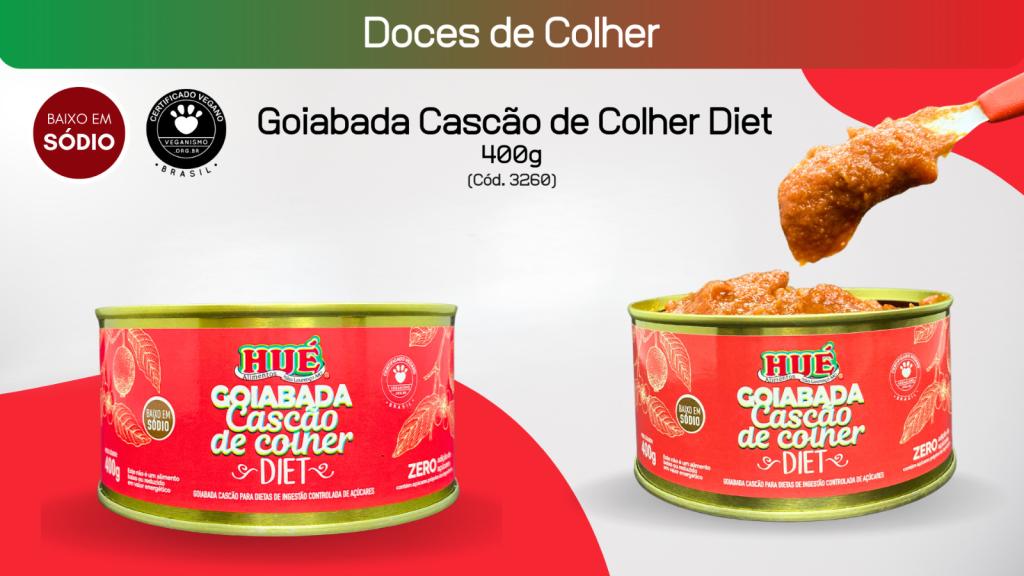 GOIABADA CASCÃO DE COLHER DIET LATA 400G (CX 12X400G)