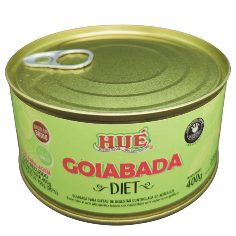 GOIABADA CASCÃO DIET VEGANO LATA 400G (CX 12X400G)