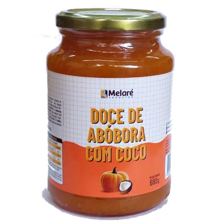 Doce de Abóbora com Coco Melaré 680g