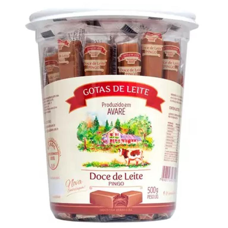 Pingo de Leite AVARÉ Pote 500g (Pote com 50unx10g)