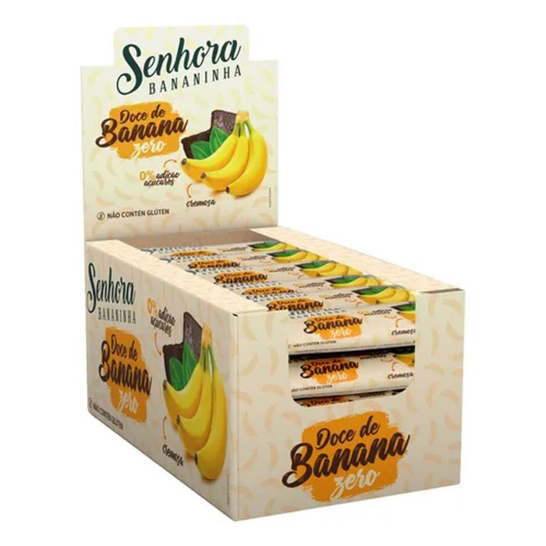 Bananinha Cremosa Zero SENHORA 30g (DISPLAY VEM 24)
