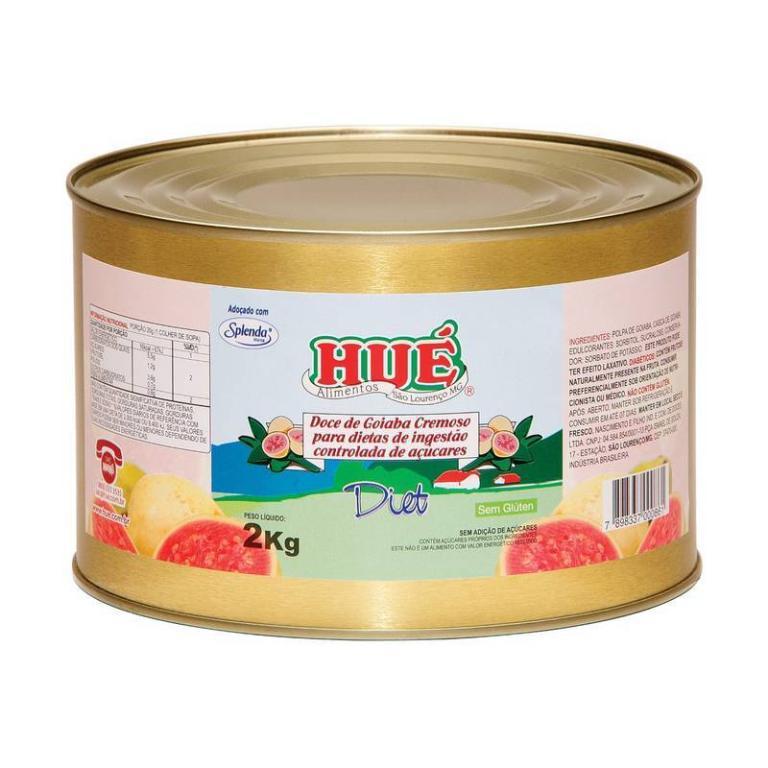 GOIABA CREMOSO DIET VEGANO LATA 1,9KG (CAIXA 04X1,9KG)