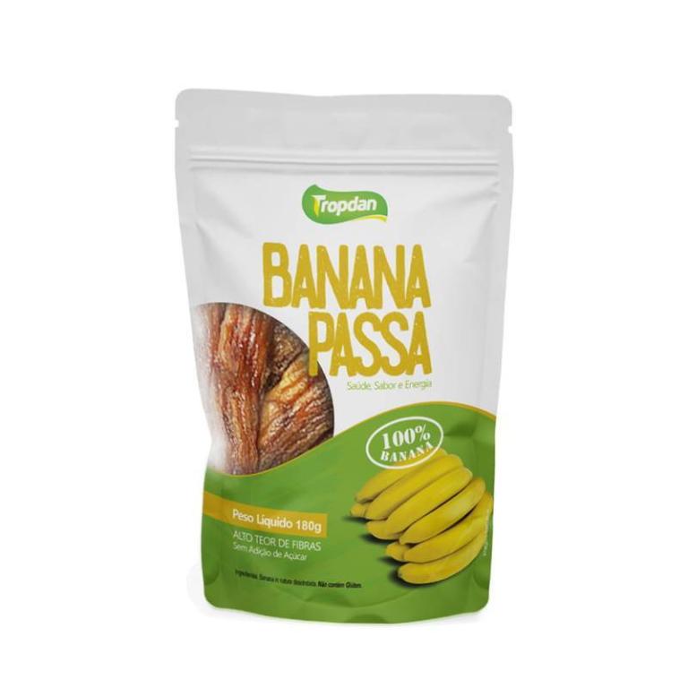Banana Passa STAND-UP 180g TROPDAN (Cx 50x180g)