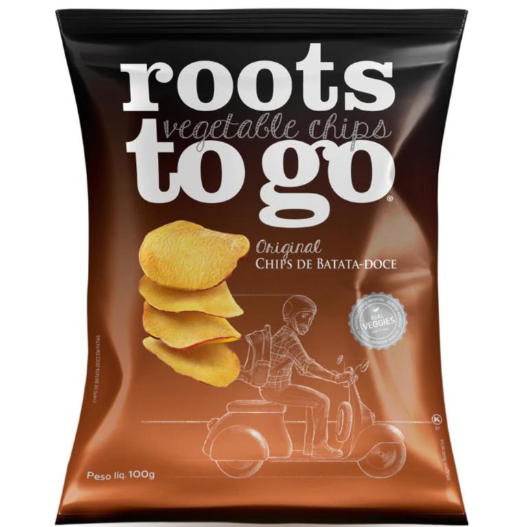 Chips De Batata-Doce Roots To Go 100g (Cx 12x100g)