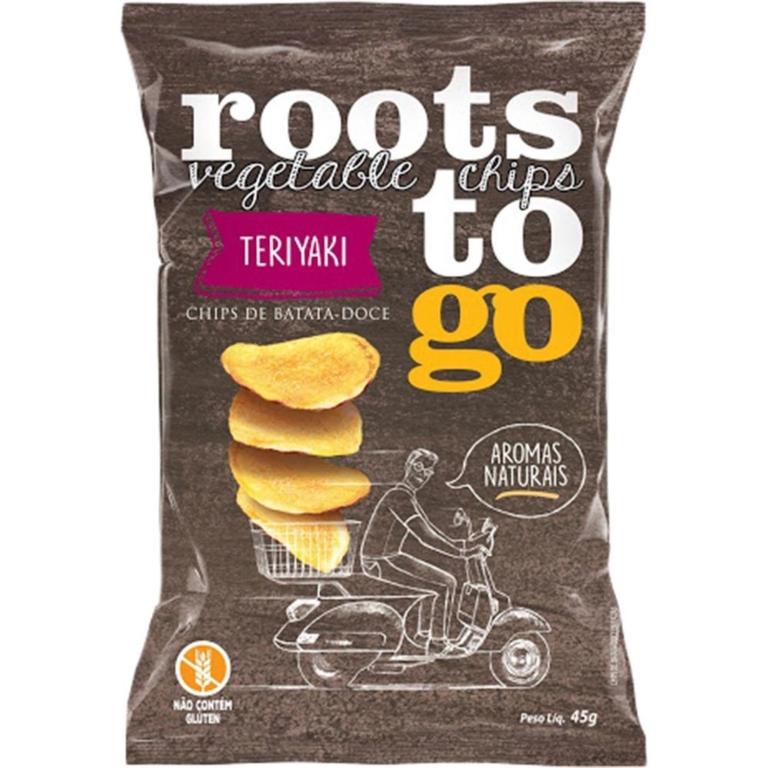 Roots To Go Batata-Doce Teriyaki 45g (Cx 24x45g)