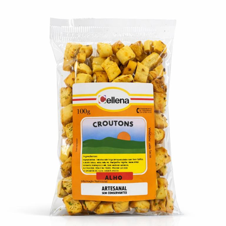 Croutons Alho CELLENA 150g - Produto Artesanal