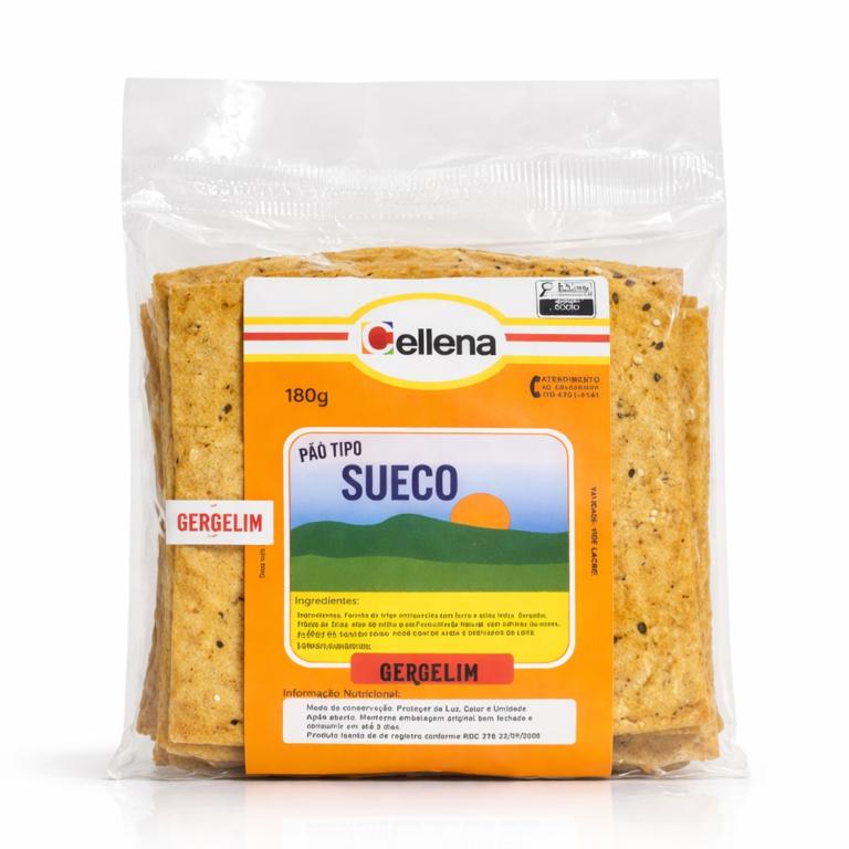 Pao Tipo Sueco c/ Gergelim CELLENA 180g