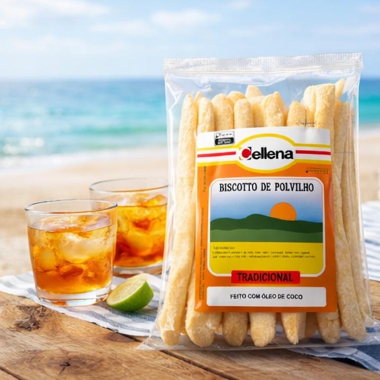 Biscoito de Polvilho Artesanal Tradicional CELLENA 140g