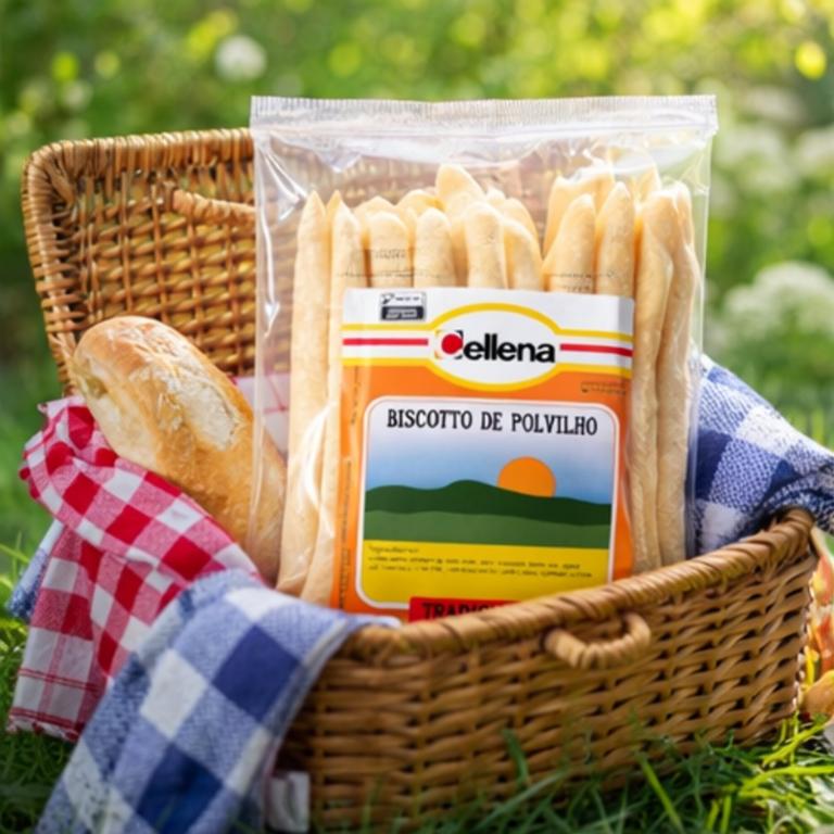 Biscoito de Polvilho Artesanal Tradicional CELLENA 80g