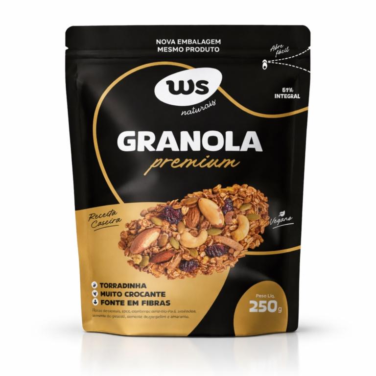 Granola Premium WS NATURAIS 250g