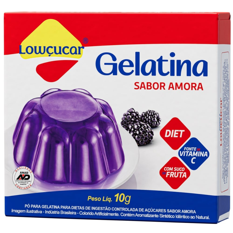 GELATINA LOWCUCAR AMORA 10G (CX MASTER 36X10G)