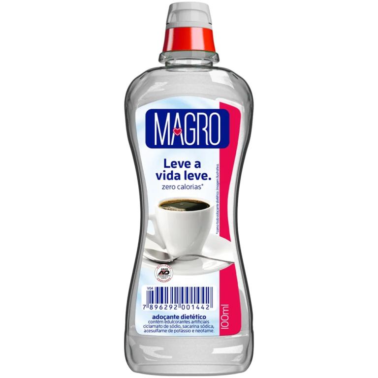 ADOCANTE MAGRO TRADICIONAL LIQUIDO 100ML (CX MASTER 24X100ML)