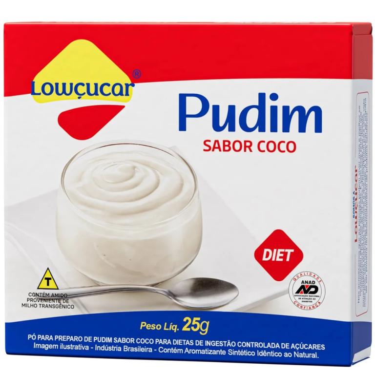 PO P/ PREP. PUDIM COCO CARTUCHO 25G (CX MASTER 18X25G)