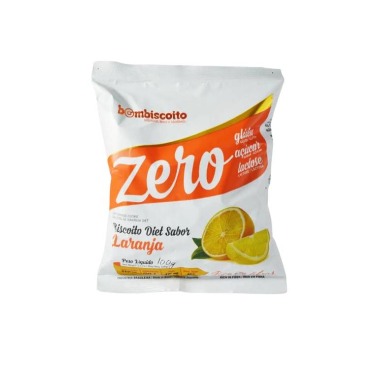 Biscoito Diet Laranja Zero Açúcar Glúten e Lactose 100g (Cx Master 30X100g)