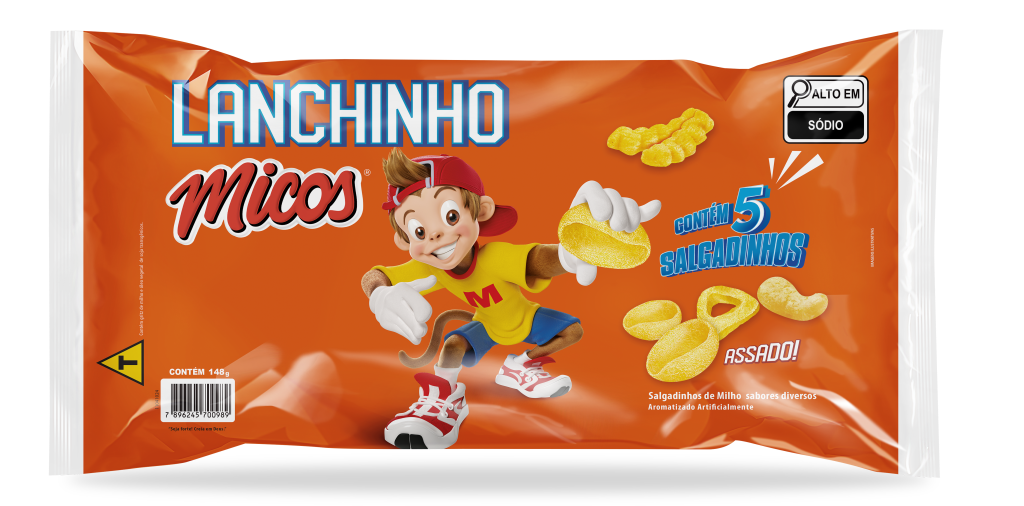 SALG MILHO MICOS LANCHINHO 10X5X28GR