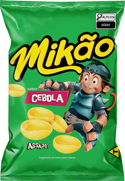 SALG MILHO MIKAO CEBOLA E COENTRO 10X90GR