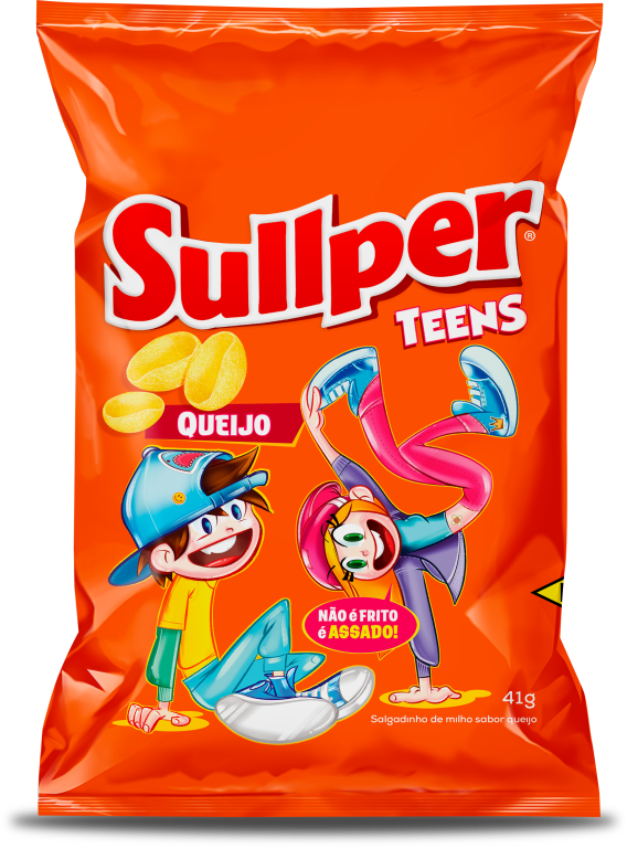 SALG MILHO SULLPER QUEIJO 24X41GR