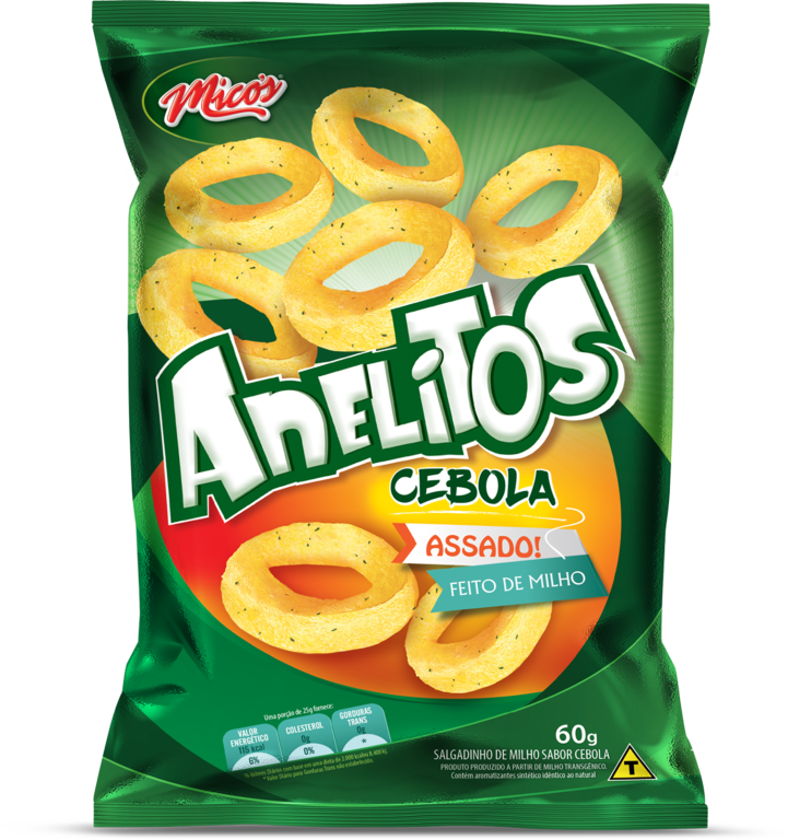 SALG MILHO ANELITOS CEBOLA 14X91GR
