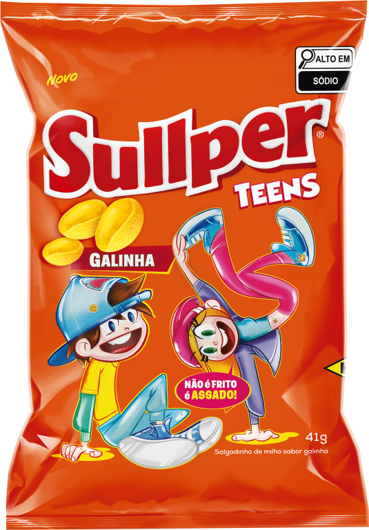 SALG MILHO SULLPER TEENS GALINHA 24X41G