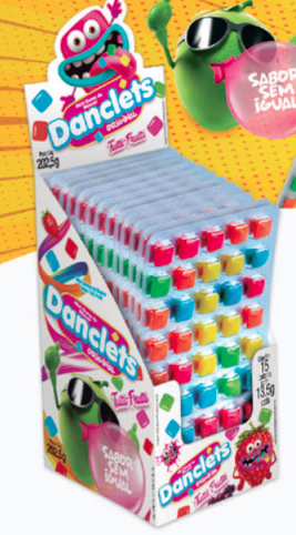 DANCLETS TUTTI FRUTTI 45 15X13,5G