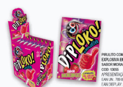 DIP LOKO BOOOM MORANGO 15X11G
