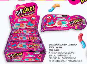 DIPPER MINHOCAS 12X30G