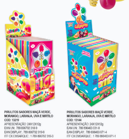 PIRULITO CATAVENTO FRUTAS 12X12G