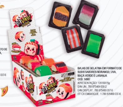 SUSHI GOMA18X15G