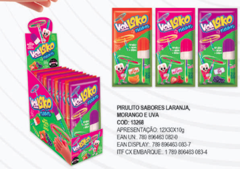 VOA LOKO NEON SORTIDOS 30X10G