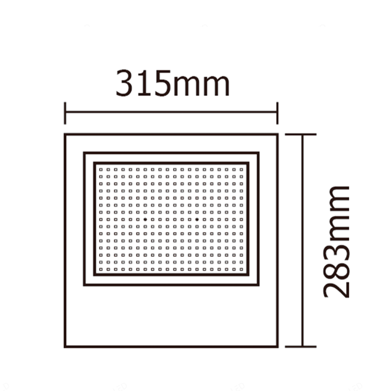 REFLETOR LED SMD LINHAECO 300W 6000K IP66