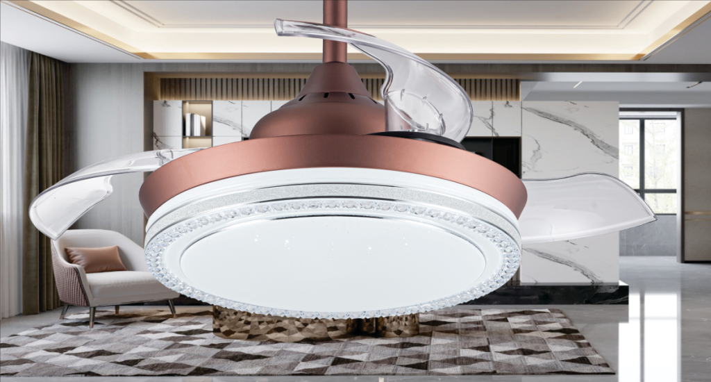 PLAFON LED BREEZE HOME BRONZE FOSCO