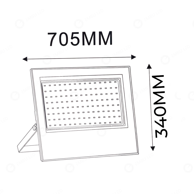 REFLETOR LED SMD PRO 6500K 1000W