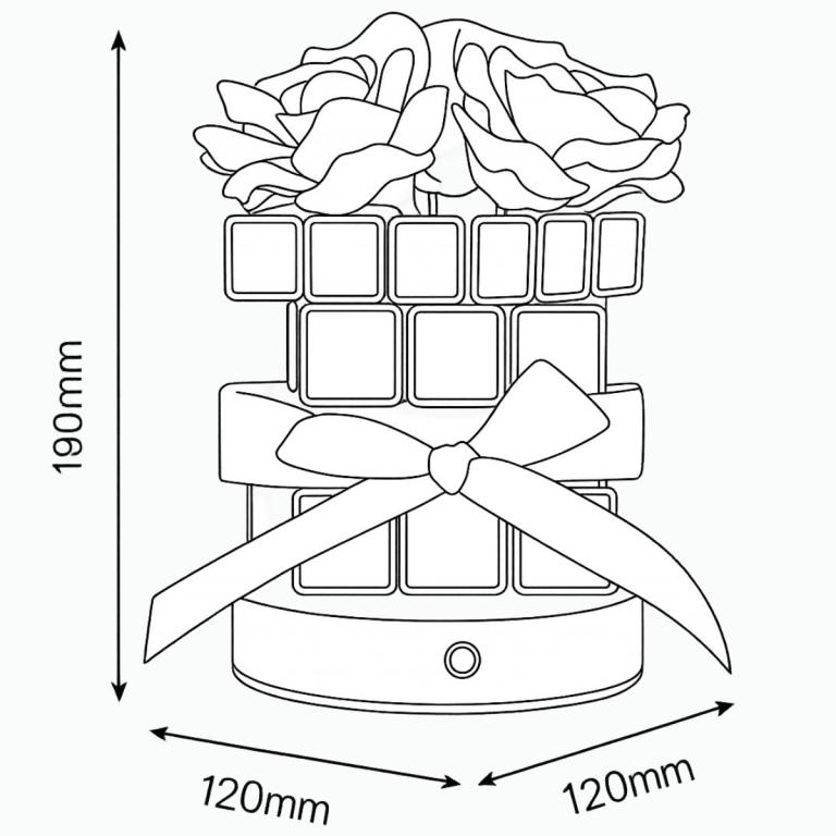 1- LUMINARIA ABAJUR DECORATIVA GIRASSOL 3W 3K/4K/6,5K