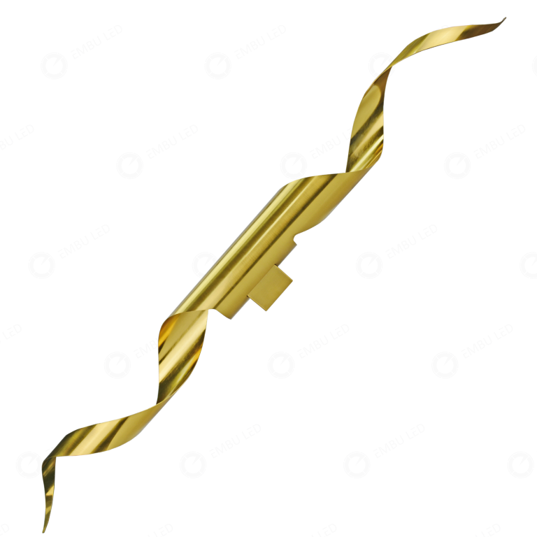1-ARANDELA ONDARA GOLD 2X5W 3K/4K/6,5K